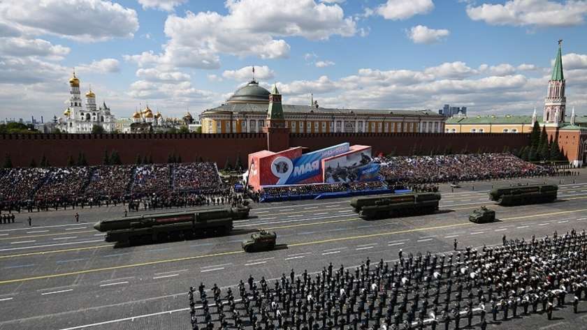 عرض عسكري في الذكرى 78 لعيد النصر في موسكو