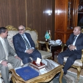 محافظ المنوفية يستقبل رئيس جامعة الأزهر لإفتتاح مؤتمر " العقل وعلوم العربية "