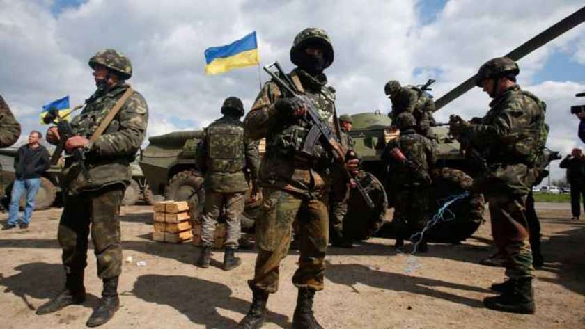 عناصر من القوات الأوكرانية