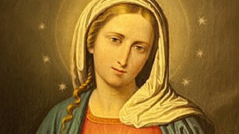 السيدة العذراء مريم كما في الاعتقاد المسيحي