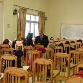 نائب رئيس جامعة الإسكندرية يتفقد سير أعمال إمتحانات نصف العام بكليات مطروح
