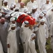ورة من جنازة الشيخ راشد
