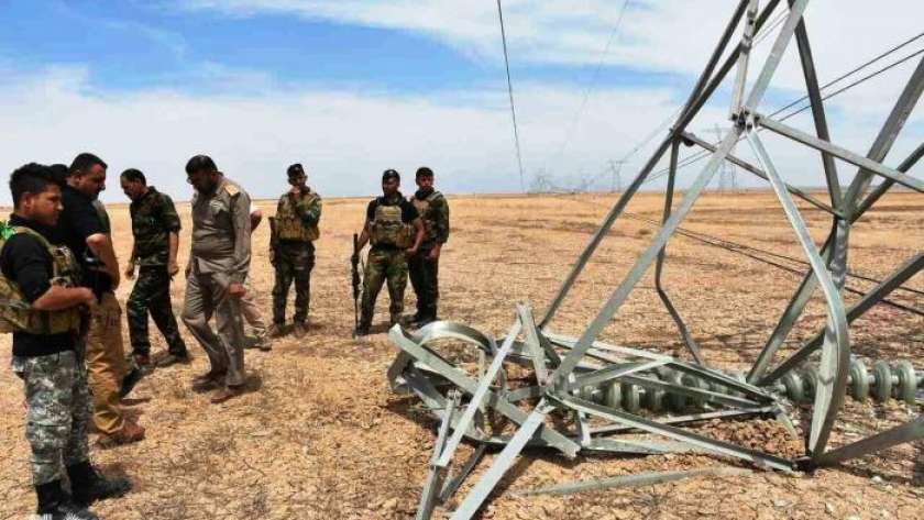 تفجير أبراج الكهرباء في العراق