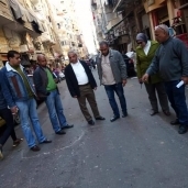"جمرك الإسكندرية" استعدال الشنايش والمطابق بشارع الحجاري
