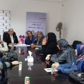 قومى المرأة بالإسكندرية ينظم لقاء تحضيري لحملة طرق الابواب