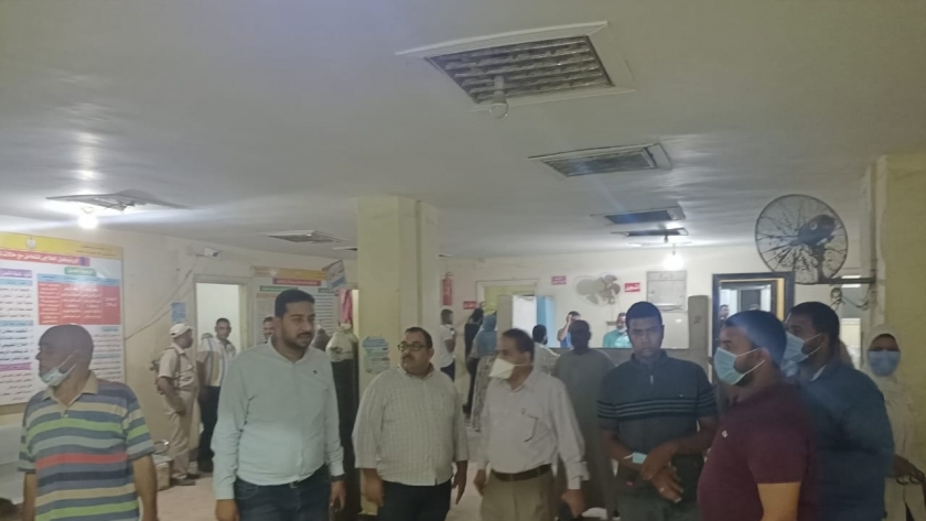 طوارئ بمستشفى نجع حمادي بسبب حالات الكلور