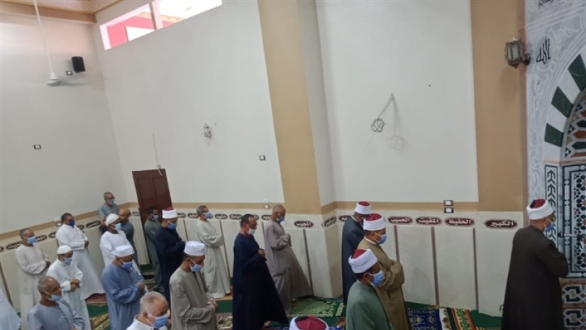 افتتاح أحد المساجد الجديدة بالأقصر