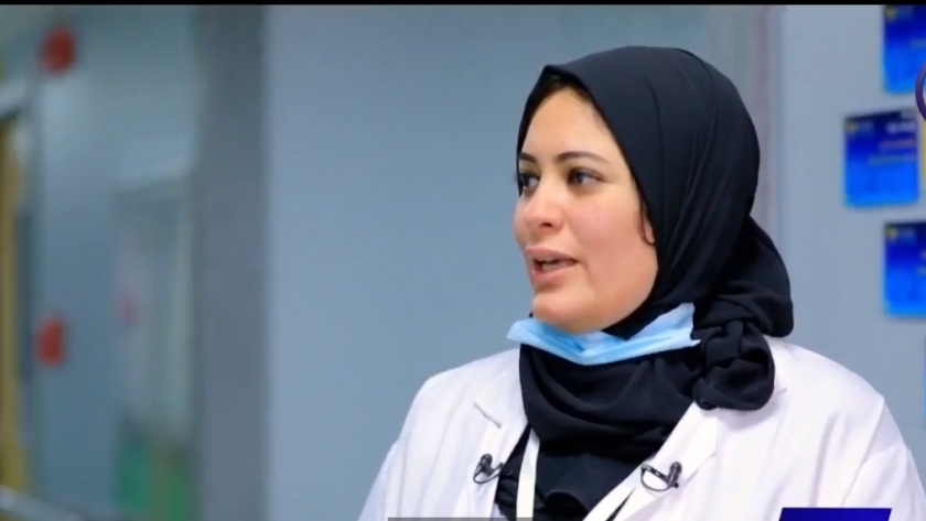 الدكتورة دينا عثمان، مدرس مساعد علاج أورام بجامعة طنطا