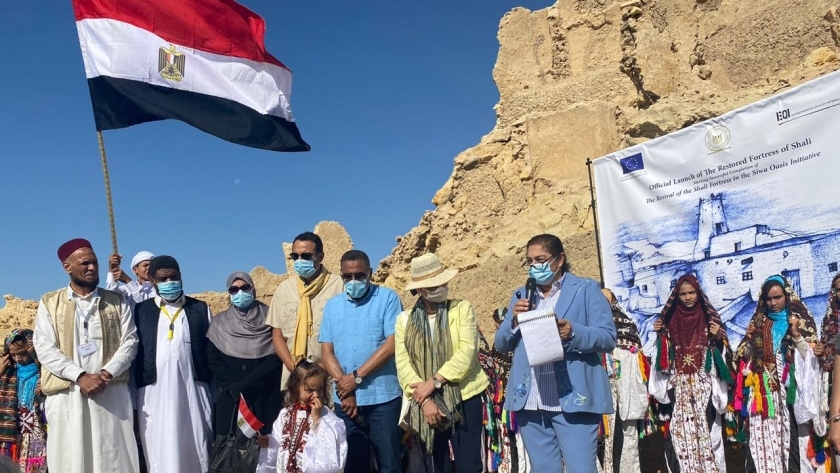 افتتاح أعمال ترميم قرية شالي الأثرية