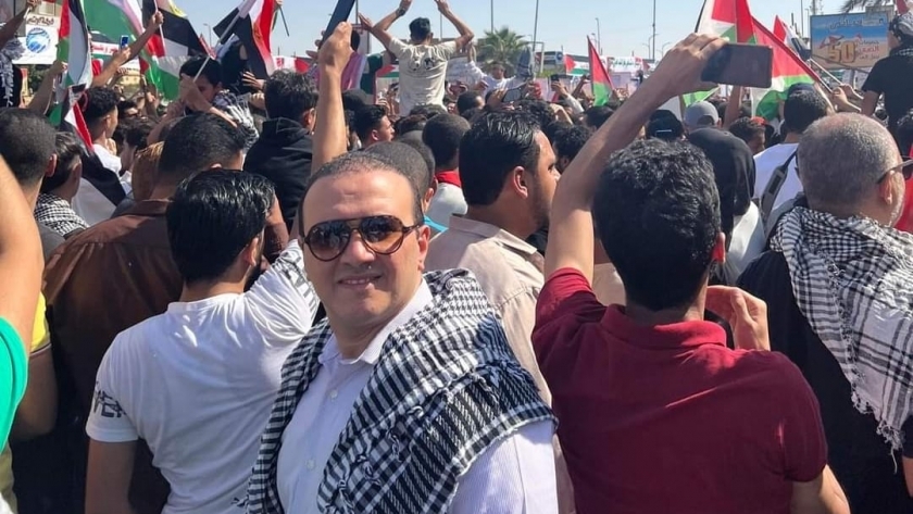 مصطفى جعفر سالمان عضو أمناء مجلس الشباب المصرى
