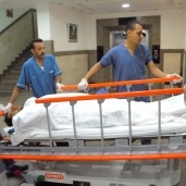 صورة للحايس عند وصوله أحد المستشفيات