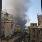 اندلاع حريق بكافيتريا شاطئ "26 يوليو" شرق الإسكندرية