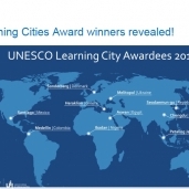 الدول الفائزة بجائزة مدينة اليونسكو التعليمية