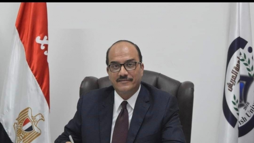 الدكتور حسن الدمرداش، رئيس جامعة العريش بشمال سيناء