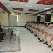 مدير امن كفر الشيخ يلتقى افراد الشرطة
