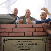محافظ كفر الشيخ يضع حجر الأساس لأكبر مشروع صرف صحى ببيلا