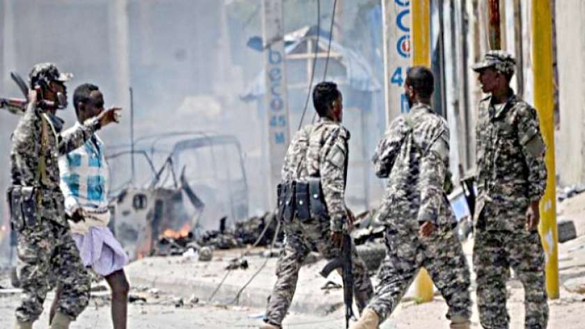 قبل خطاب لرئيس الوزراء.. انفجار ضخم في أحد ملاعب جالكعيو الصومالية