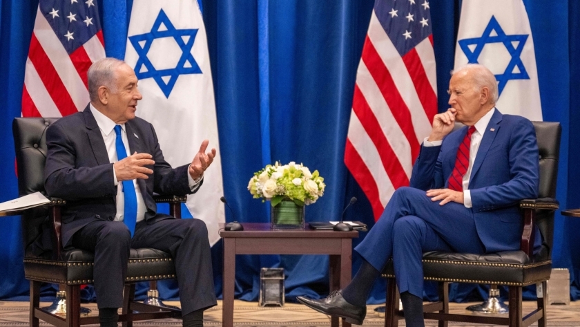 جوبايدن مع رئيس الحكومة الإسرائيلية
