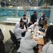 مبادرة 100 مليون صحة بمطار القاهرة
