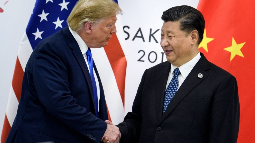 الرئيسان الصيني والأمريكي