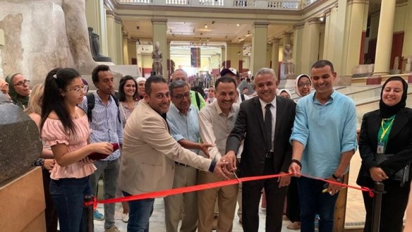 افتتاح معرض أثري بالمتحف المصري