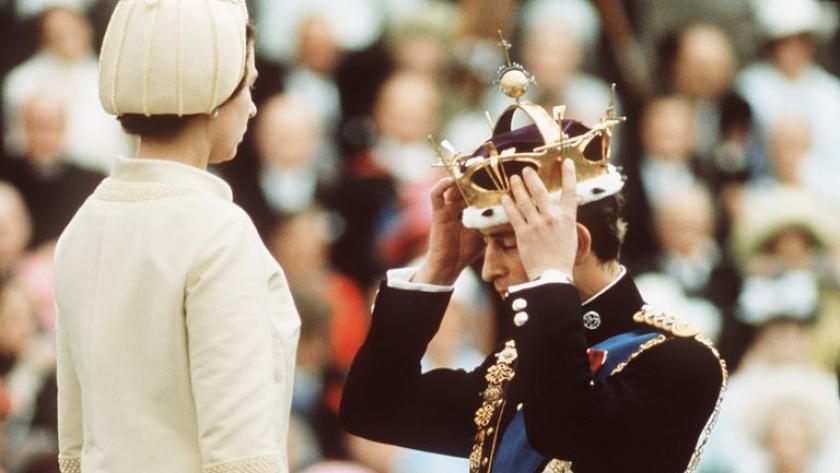 الأمير تشارلز أثناء تقلده منصب أمير ويلز