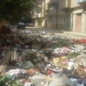 القمامة تحاصر مبنى الاتحاد الإقليمى للجمعيات الأهلية بالبحيرة
