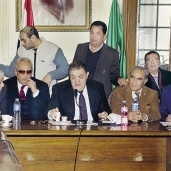«البدوى وأبوشقة» خلال اجتماع الهيئة العليا للوفد