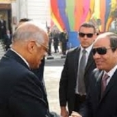 الرئيس عبد الفتاح السيسي و علي عبد العال رئيس مجلس النواب