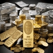 إنتاج الذهب والفضة
