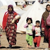 أحد مخيمات اللاجئين السوريين