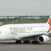 إحدى طائرات شركة "طيران الإمارات"