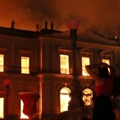 حريق المتحف الوطني بالبرازيل