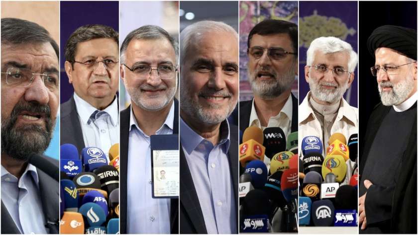 الرئيس الإيراني الجديد سيكون واحدا من هؤلاء المرشحين السبعة