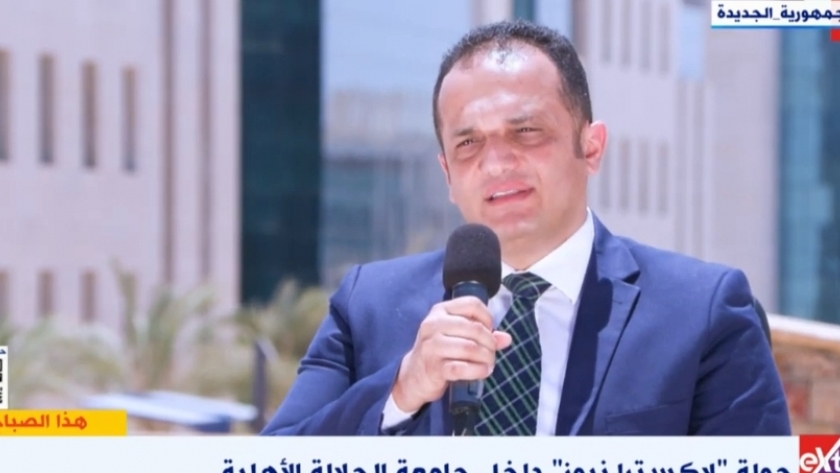 الدكتور محمد الشناوي ..  القائم باعمال رئيس جامعة الجلالة
