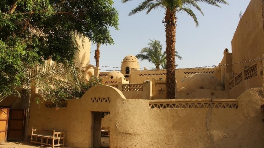 قرية حسن فتحي بعد ترميمها