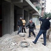 حملة لإيقاف أعمال البناء المخالف في حي غرب بالإسكندرية