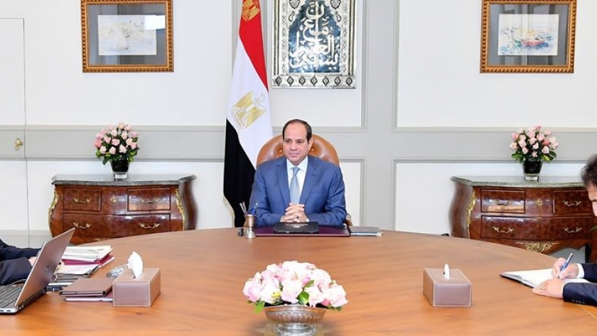 الرئيس يلتقى رئيس الهيئة العربية للتصنيع