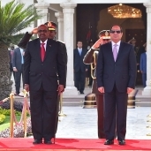 الرئيسان المصري عبدالفتاح السيسي ونظيره السوداني عمر البشير-صورة أرشيفية