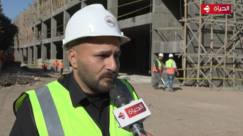 المهندس حسام كمال، مدير مشروع مستشفى المراغة بسوهاج