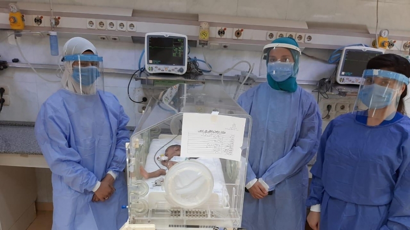 بعد نشر حالتها وصول لطفلة "رحمه" لمستشفى الأطفال تمهيدا لإجراء جراحة عاجلة له