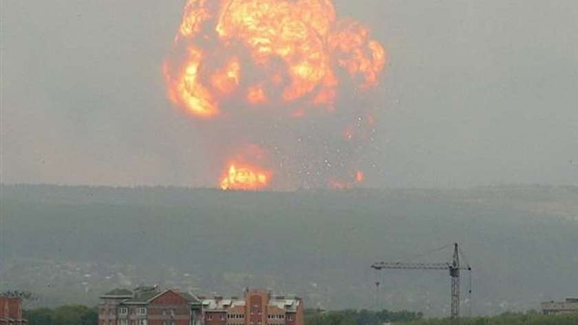 الإنفجار الذي وقع بروسيا