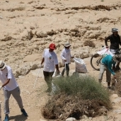 حملة نظافة بمحمية وادي دجلة