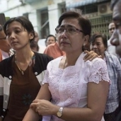 تشييع مستشار مسلم لاونغ سان سو تشي قتل الاحد