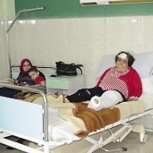 عدد من مصابات حادث أتوبيس الجونة بعد نقلهن للمستشفى