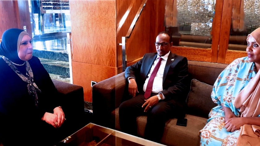 وزيرة التجارة تبحث مع نظيرها الجيبوتي تعزيز العلاقات الاقتصادية المشتركة