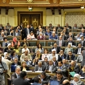 جانب من جلسة دور الأنعقاد الأول في البرلمان