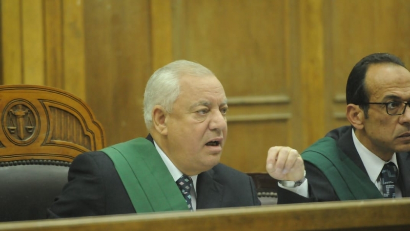 المستشار جابر المراغي رئيس المحكمة