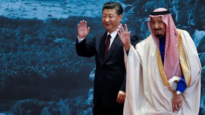 العاهل السعودي الملك سلمان بن عبد العزيز و الرئيس الصيني