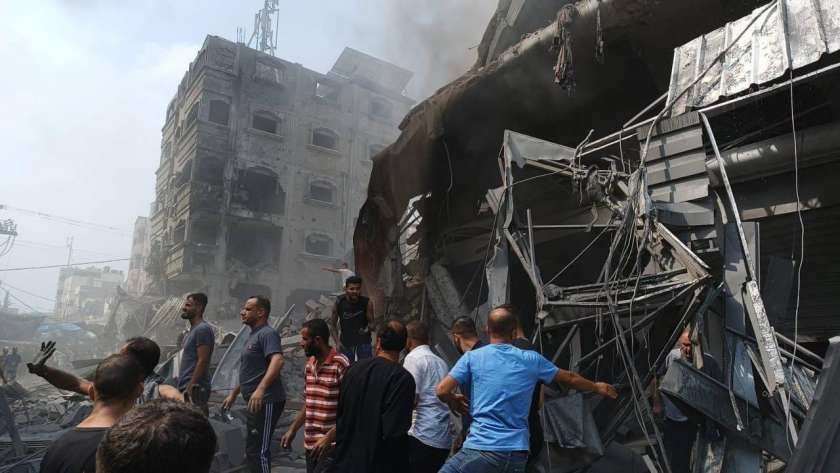 استمرار القصف على قطاع غزة